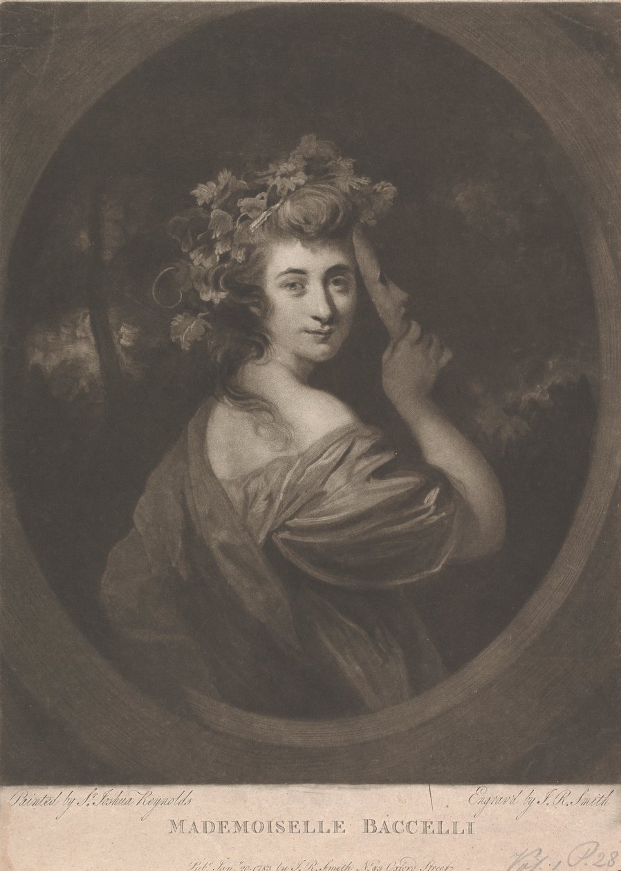 Mademoiselle Baccelli de John Raphael Smith