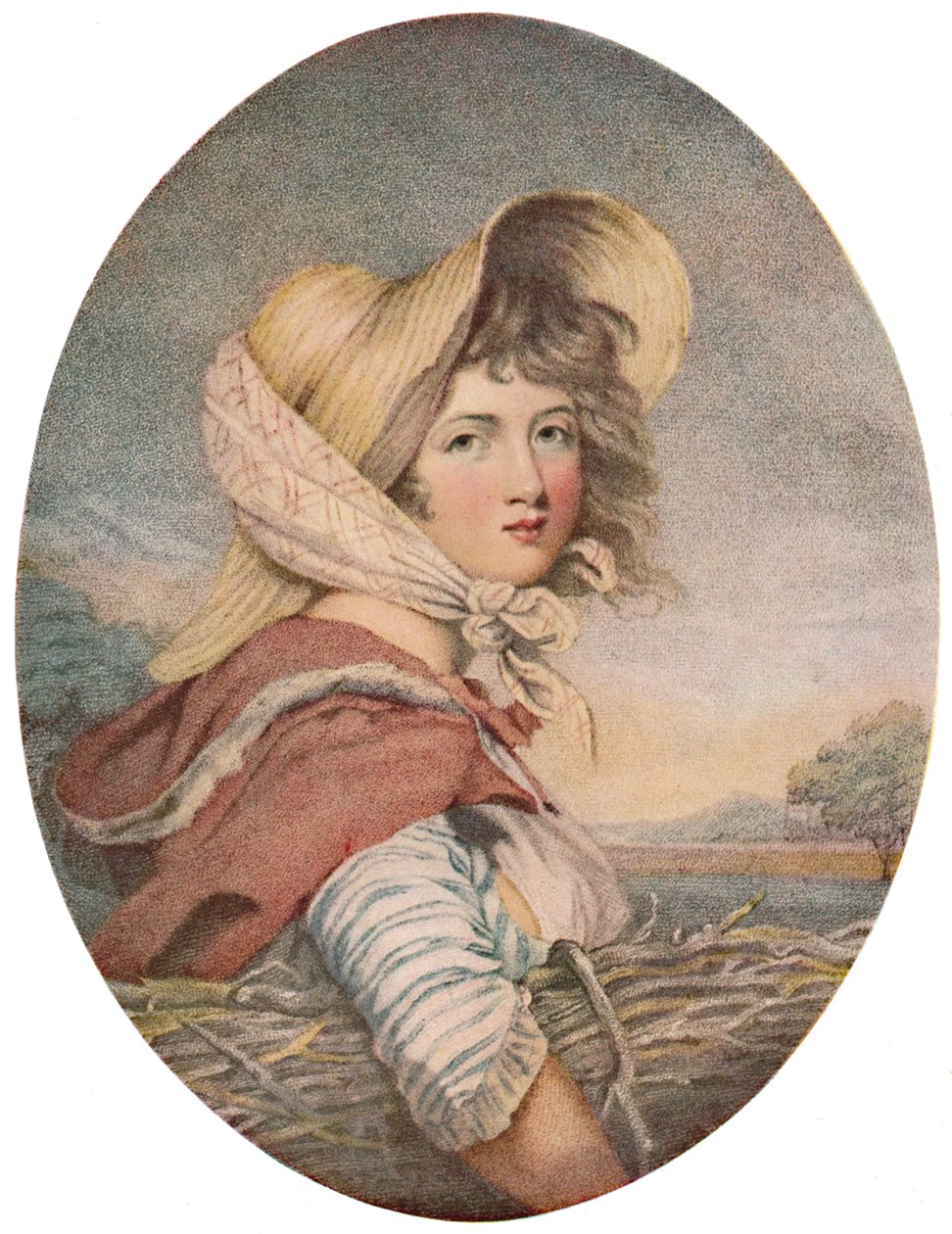 La ninfa del bosque, c1787, 1925 de John Raphael Smith