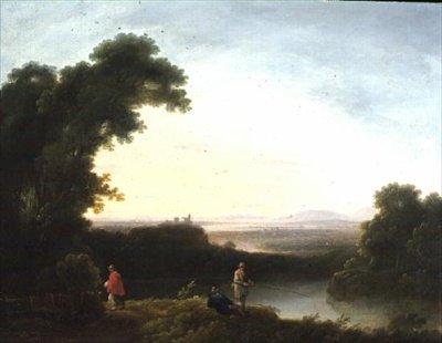 Una vista del Distrito de los Lagos de John Rathbone