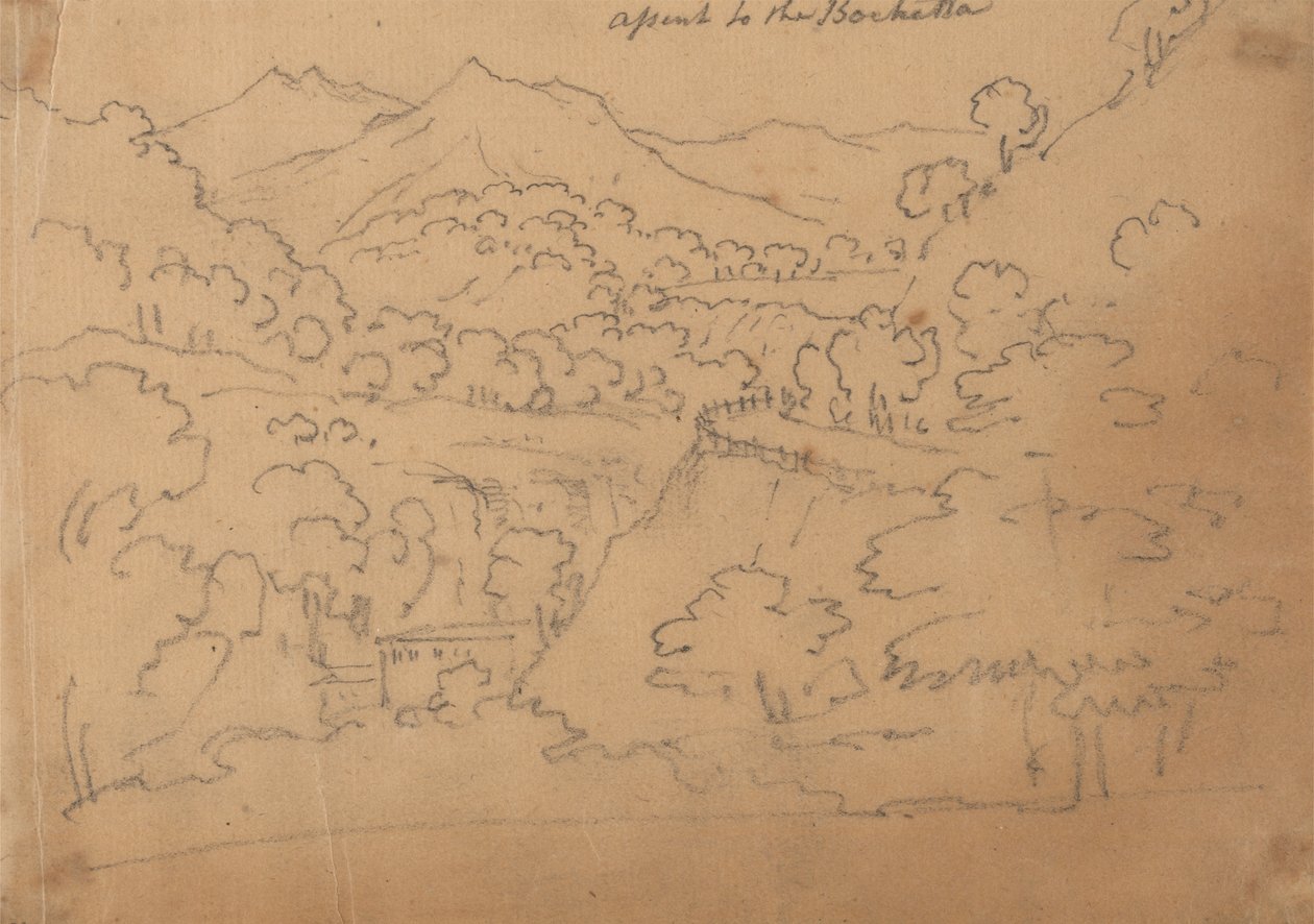 Subida a la Bocheta de John Robert Cozens