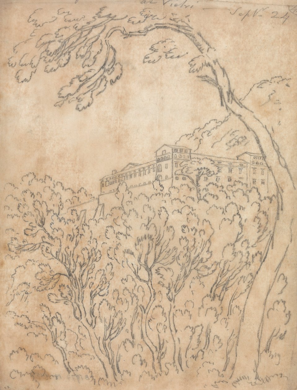 Convento de Vietri de John Robert Cozens