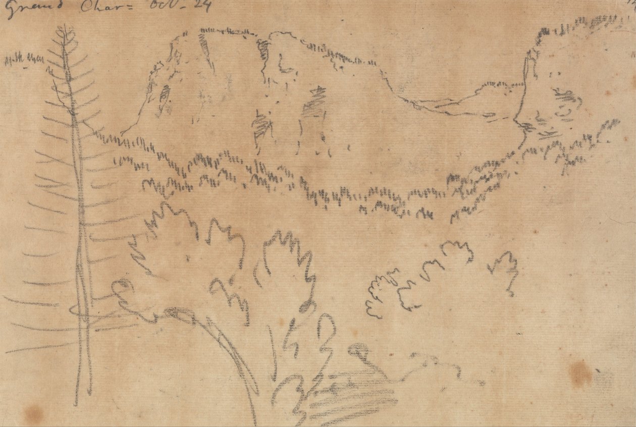 Grand Chartreuse, 24 de octubre de John Robert Cozens