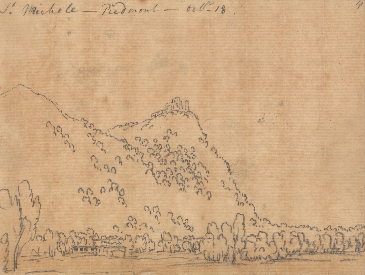 San Miguel, Piamonte, 18 de octubre de John Robert Cozens