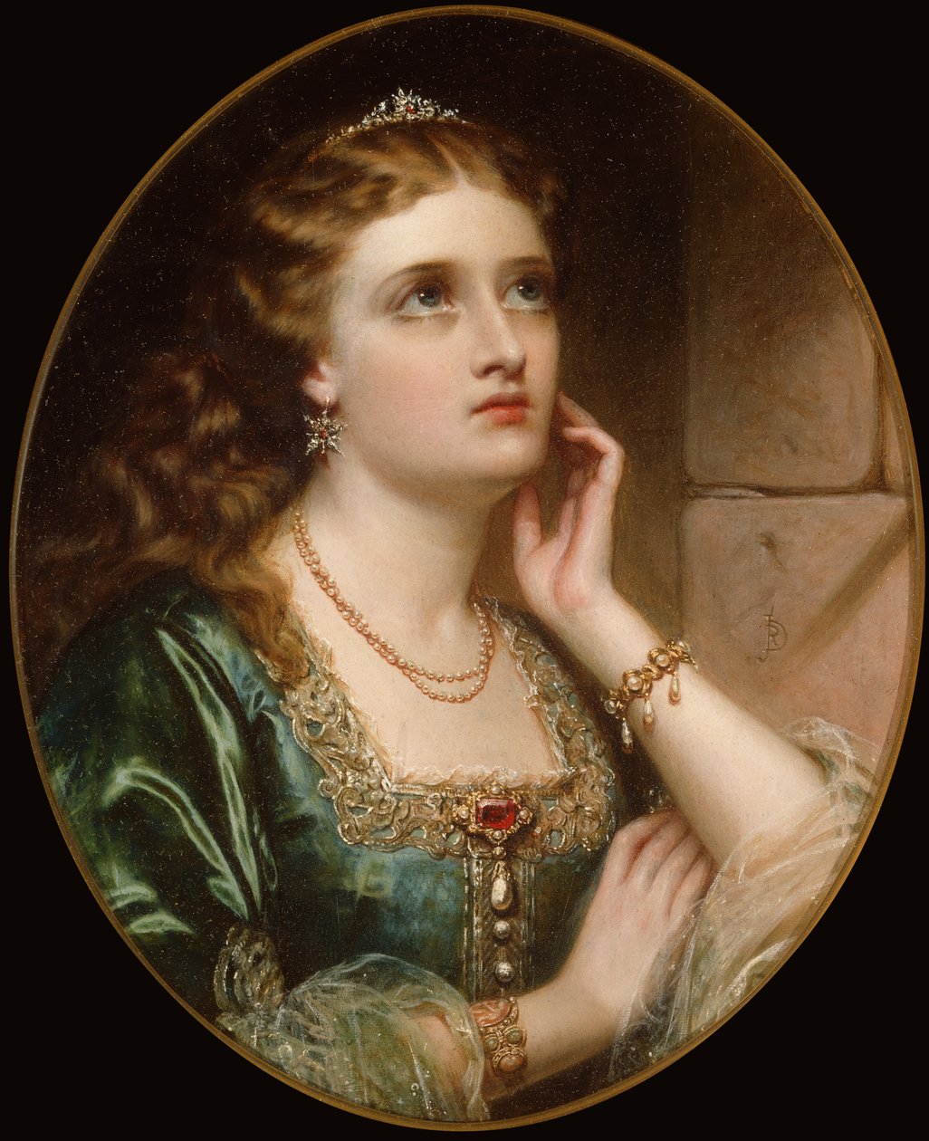 Florine (óleo sobre lienzo) de John Robert Dicksee