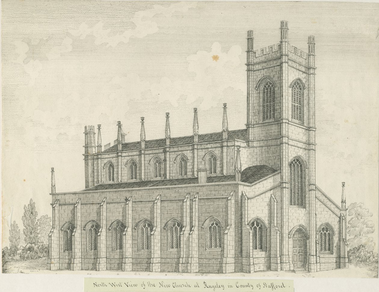 Iglesia de Rugeley de John Robert Fernyhough