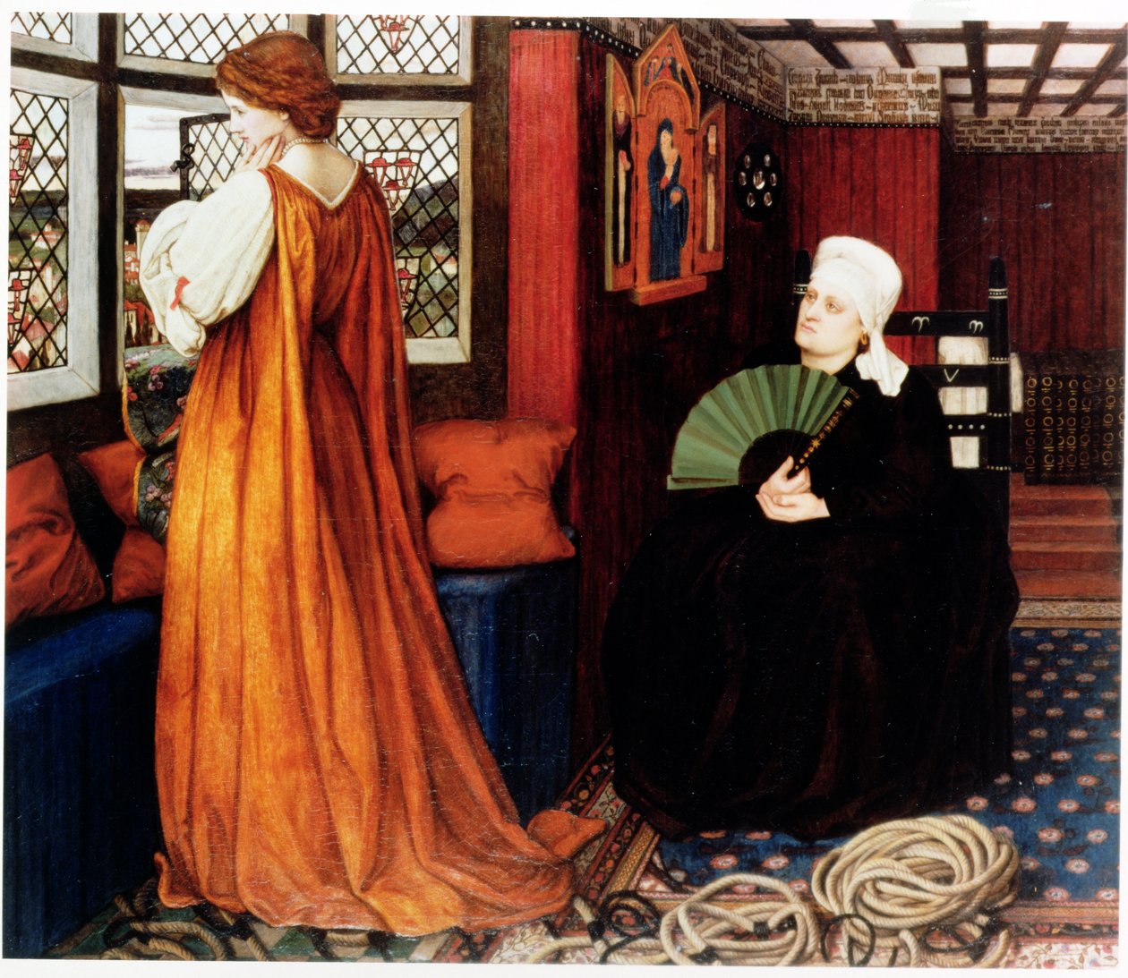 Julieta y su nodriza de John Roddam Spencer Stanhope