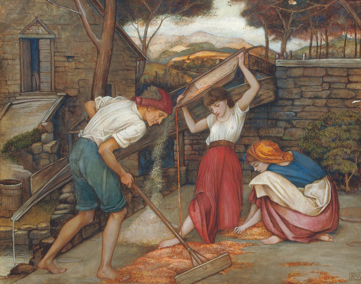 Aventando de John Roddam Spencer Stanhope