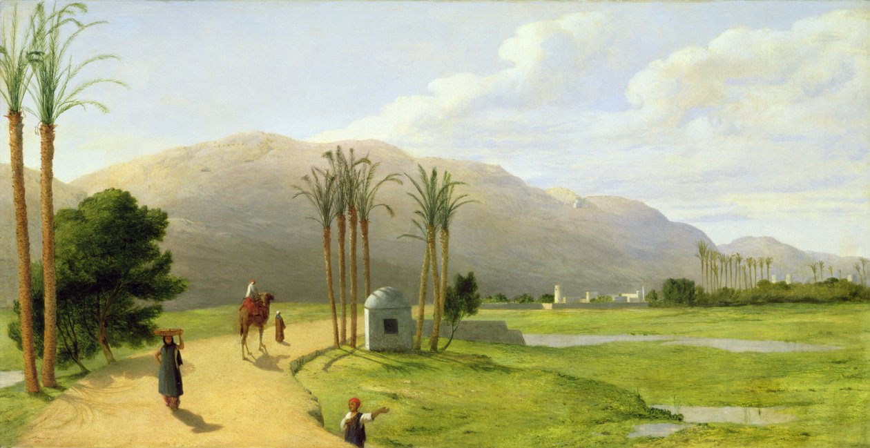 Asyut en el Nilo, 1873 de John Rogers Herbert