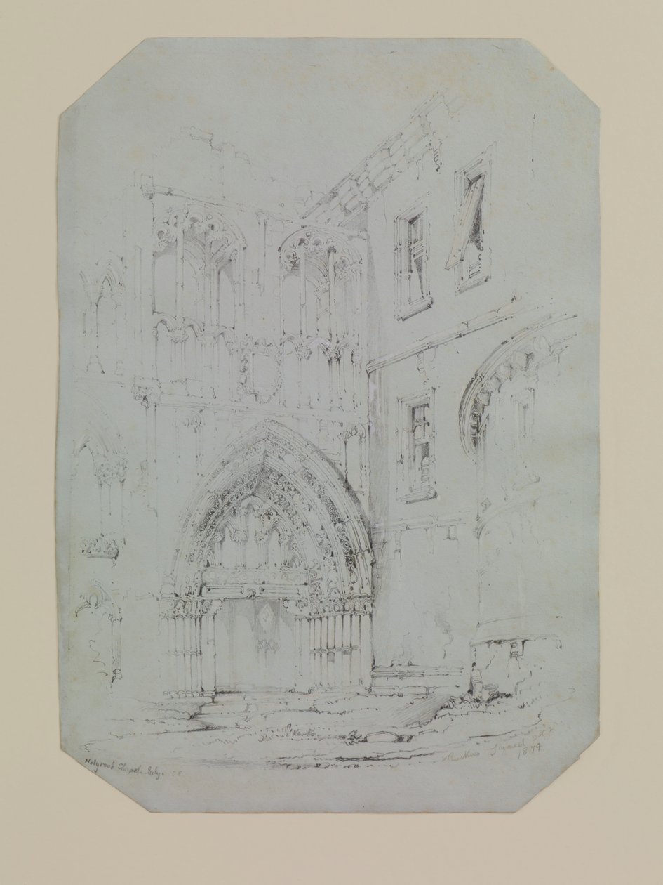 Capilla de Holyrood de John Ruskin