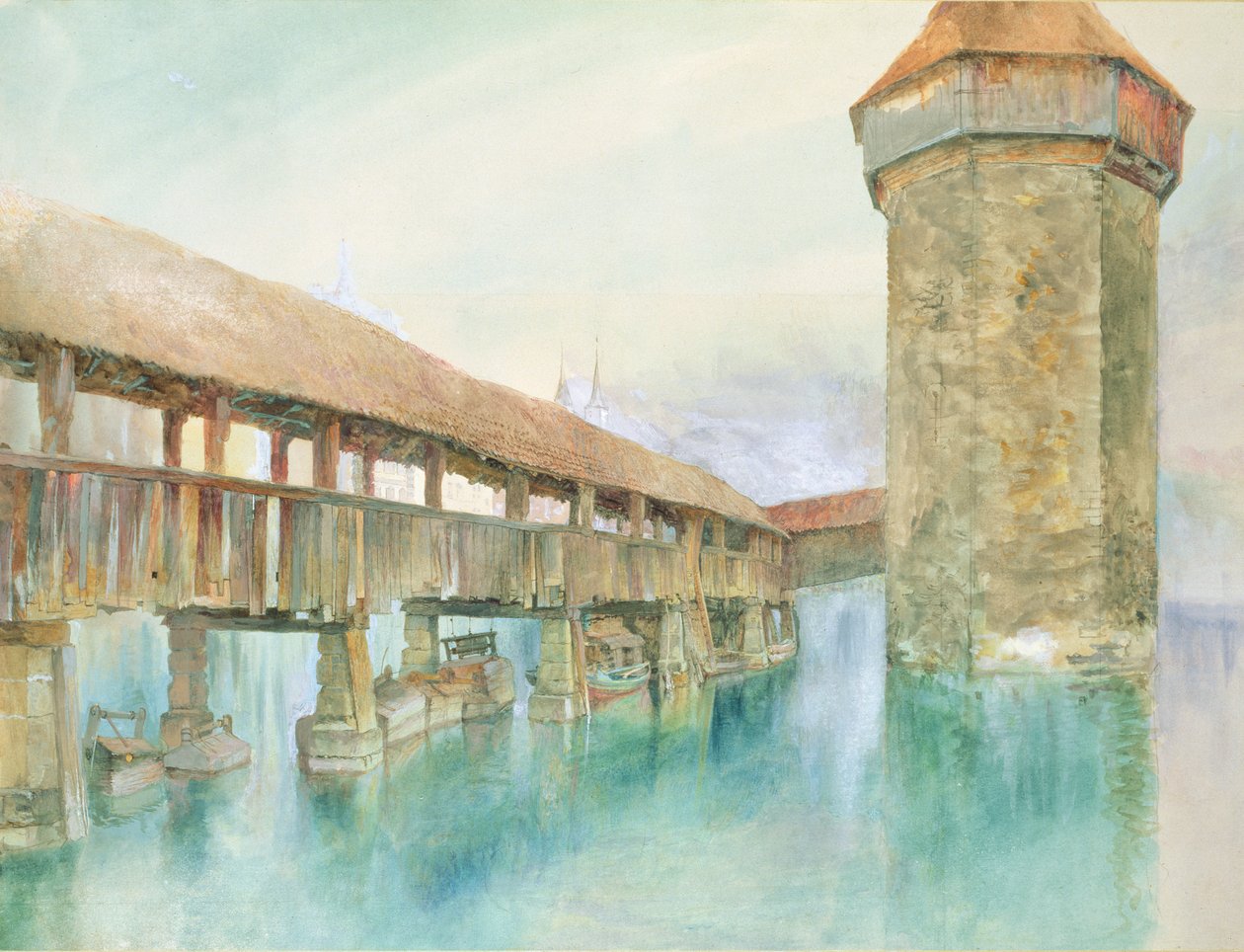 Kapelbrucke, Lucerna de John Ruskin