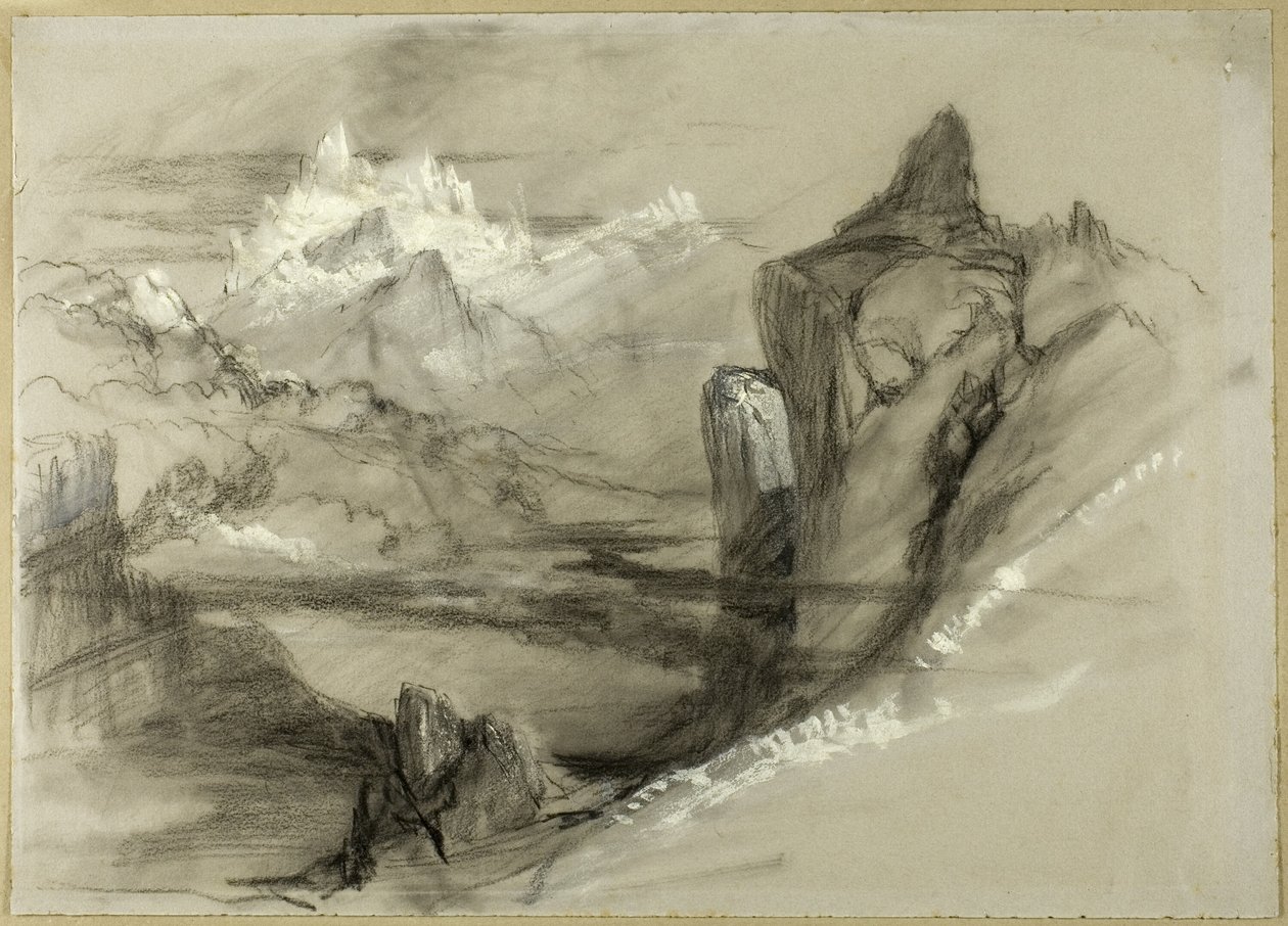 Paisaje de Montaña de John Ruskin