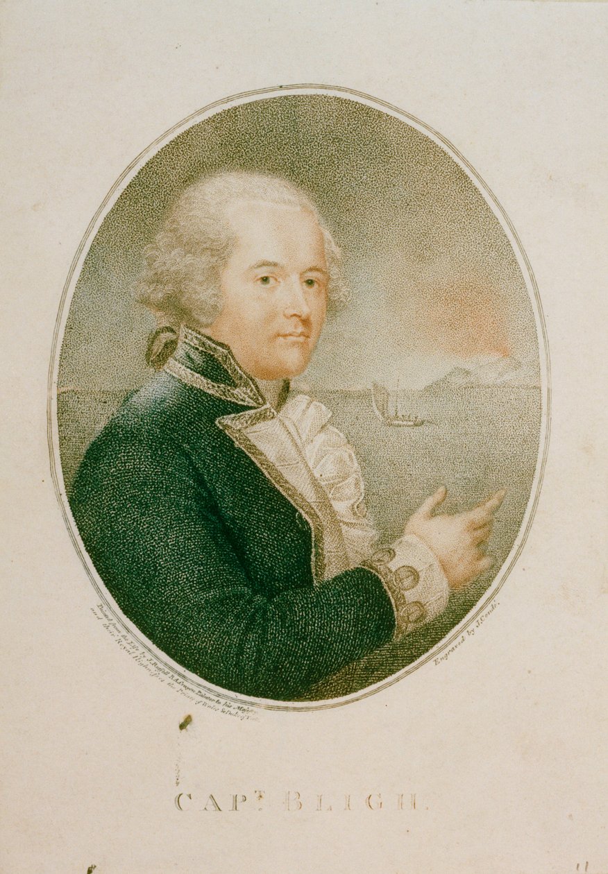 Capitán William Bligh de John Russell