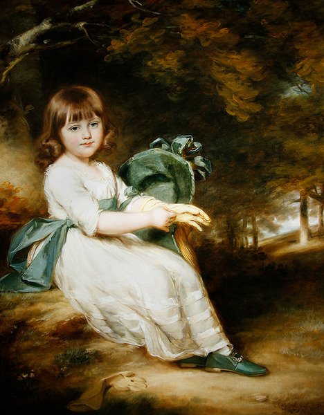 Retrato de Mary Sheppard de John Russell
