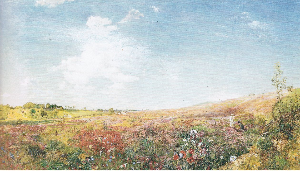 Paisaje de verano de John Samuel Raven
