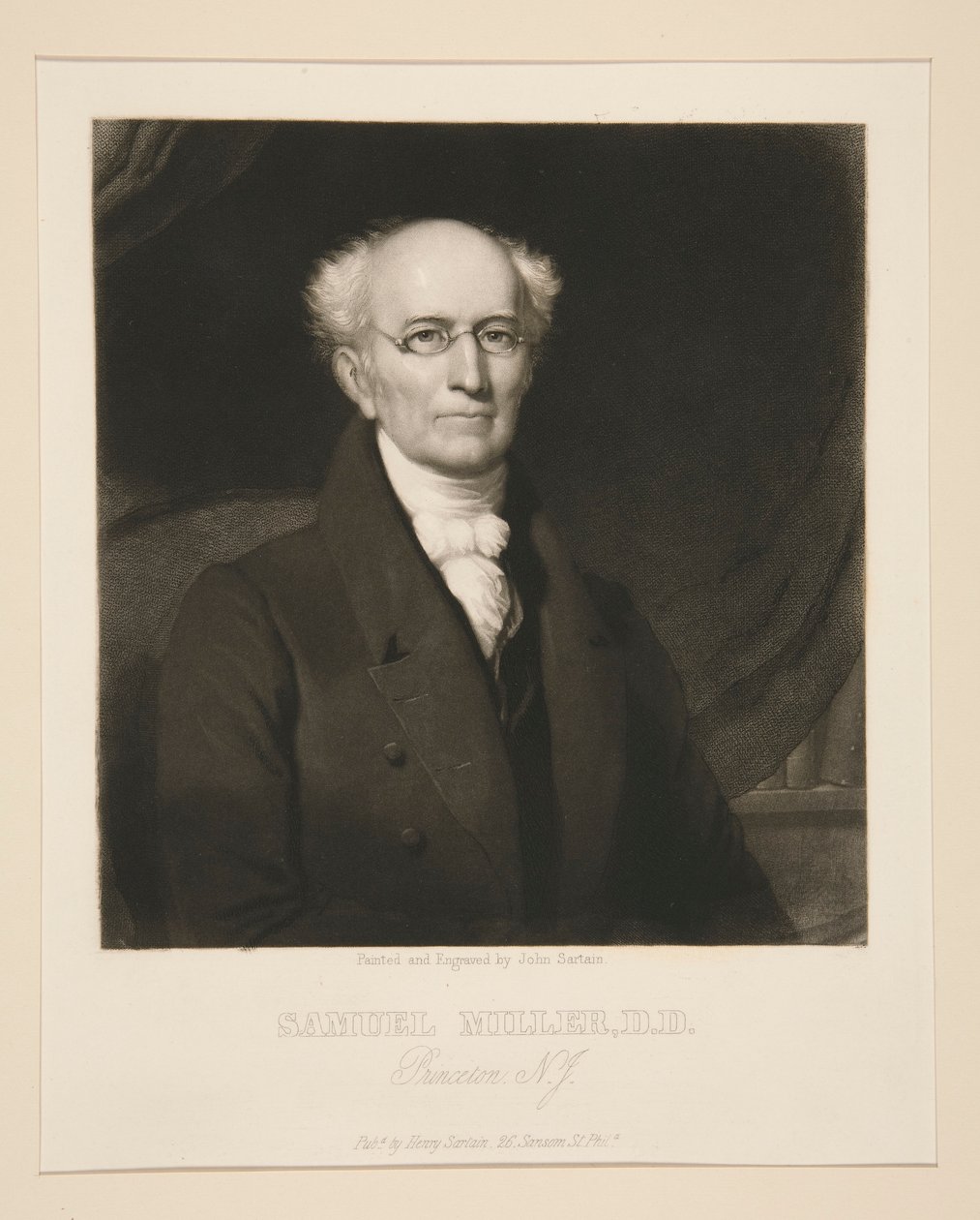 Samuel Miller, D.D. de John Sartain