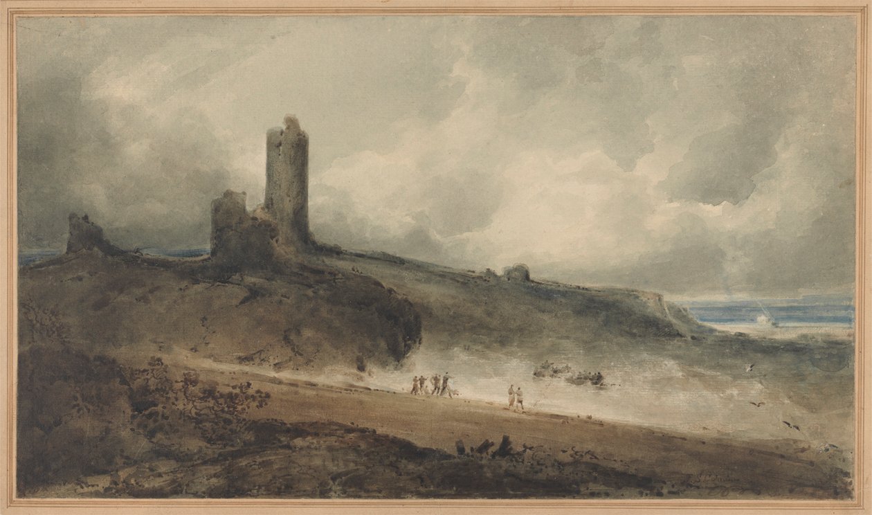 Castillo de Aberystwyth de John Sell Cotman