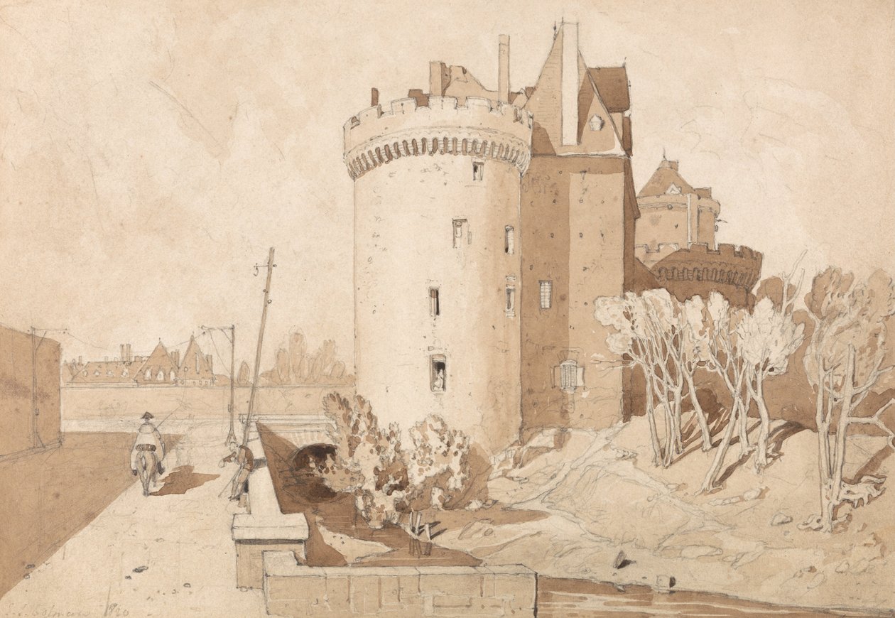 Castillo de Alençon de John Sell Cotman