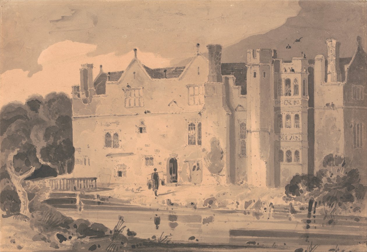 Castillo de Hever, Kent de John Sell Cotman