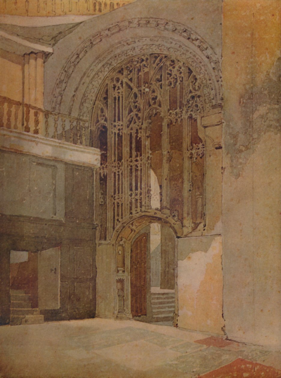 En la catedral de Norwich, 1923 de John Sell Cotman