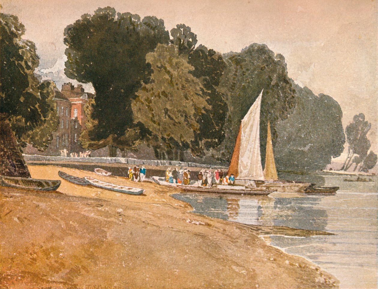 Twickenham, c. 1808 de John Sell Cotman