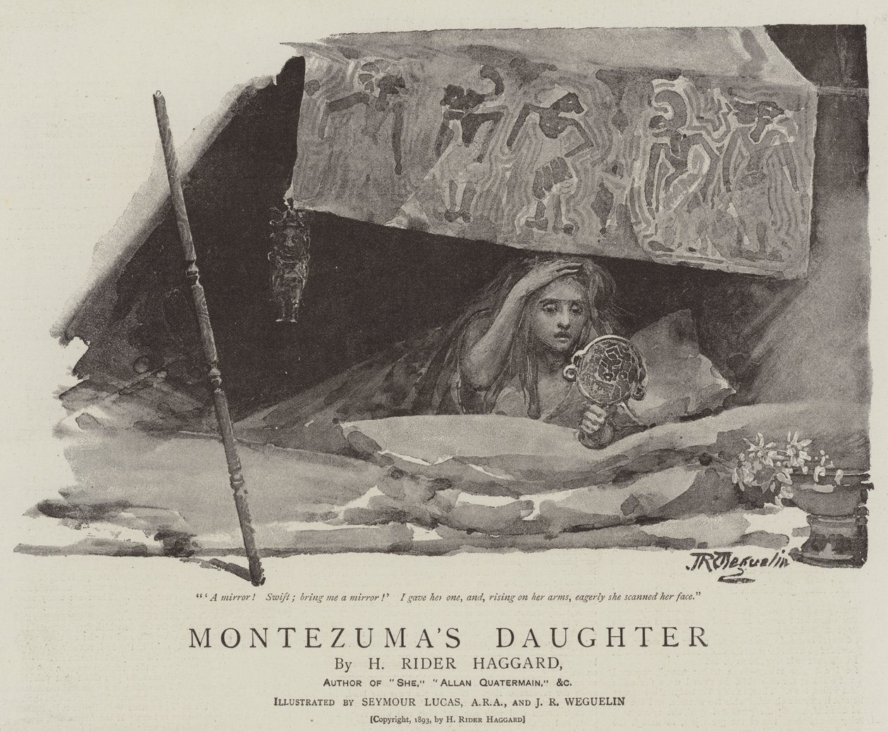 La hija de Montezuma de John Seymour Lucas