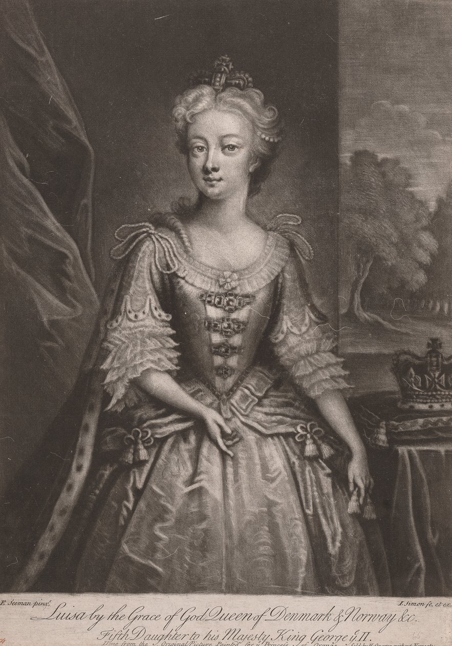 Luisa...Reina de Dinamarca y Noruega de John Simon