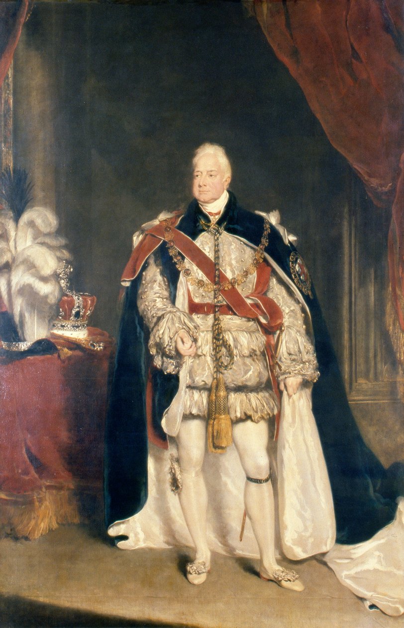 Retrato de Guillermo IV de John Simpson