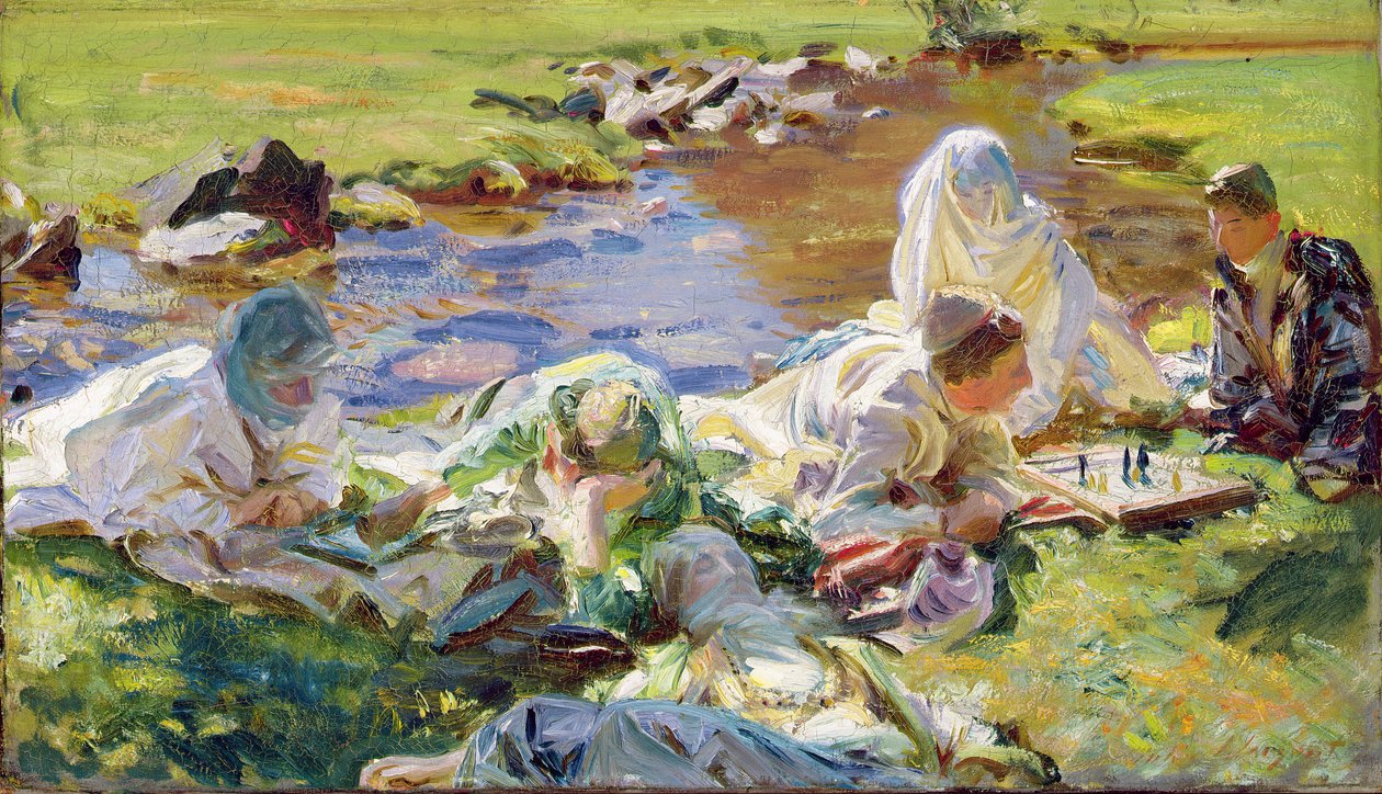 Dolce far niente, c.1907 de John Singer Sargent