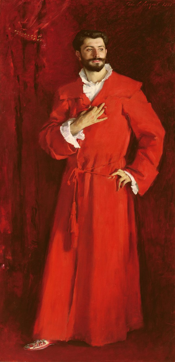 Dr. Pozzi en casa, 1881 de John Singer Sargent