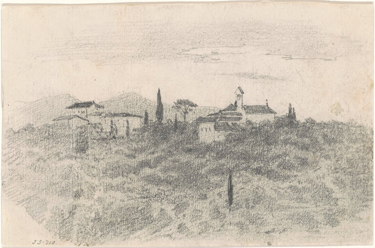 Monasterio [recto], 1870-1872 de John Singer Sargent