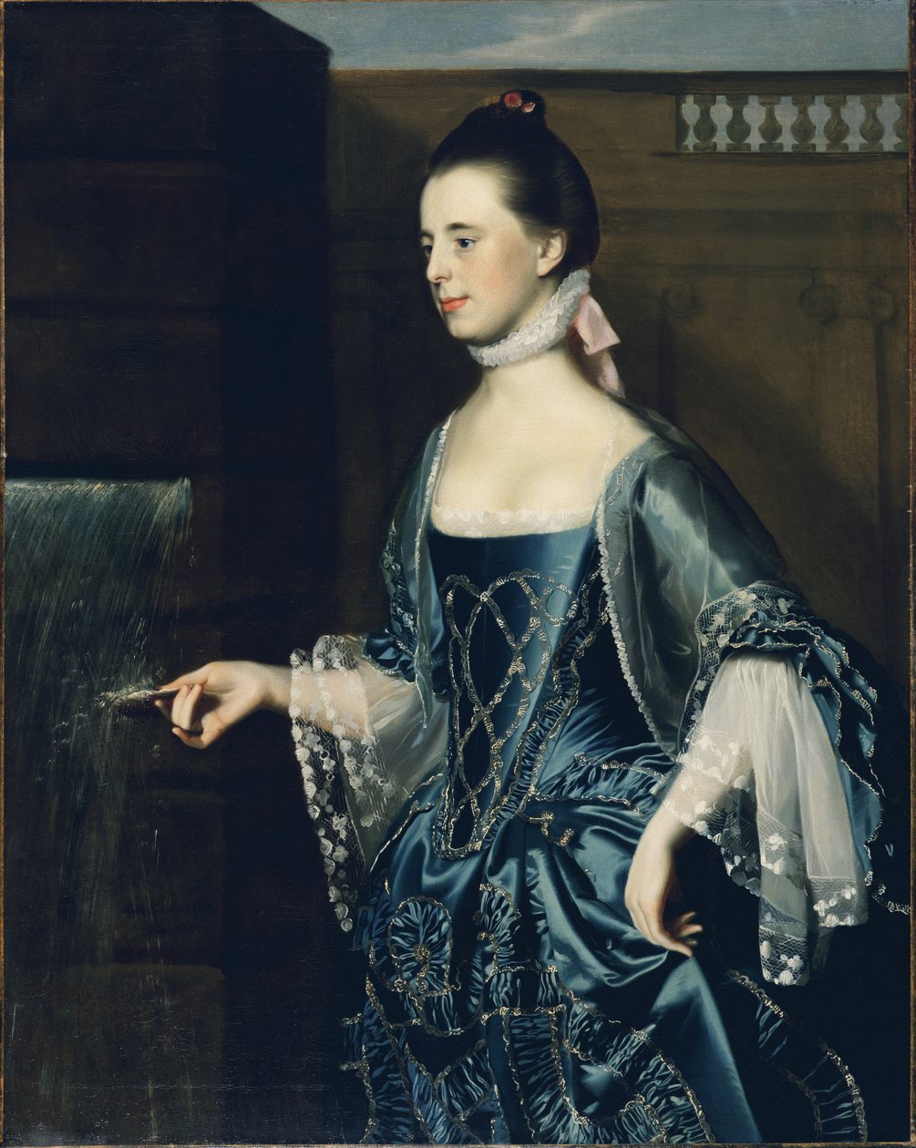 Sra. Daniel Sargent (Mary Turner) de John Singleton Copley