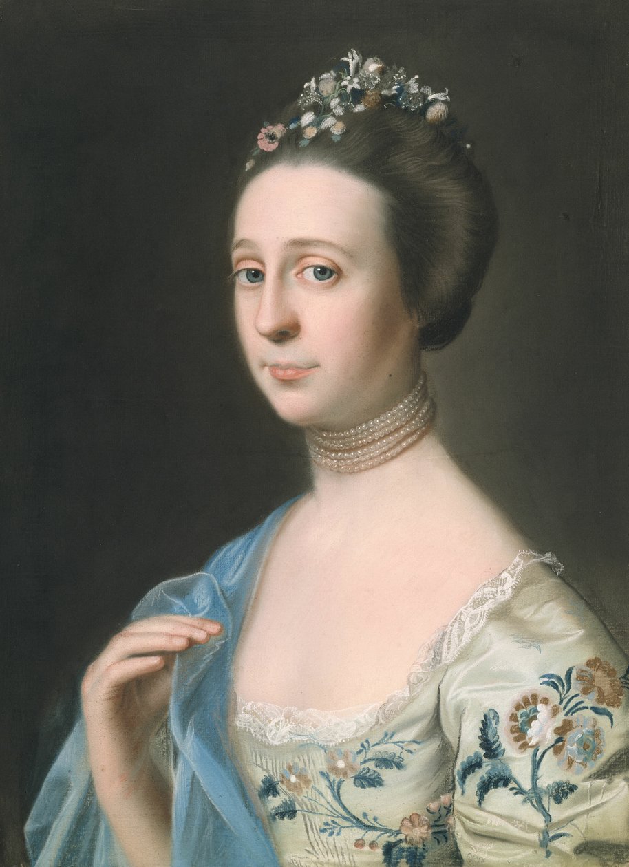 Sra. Henry Hill (Anna Barrett) de John Singleton Copley