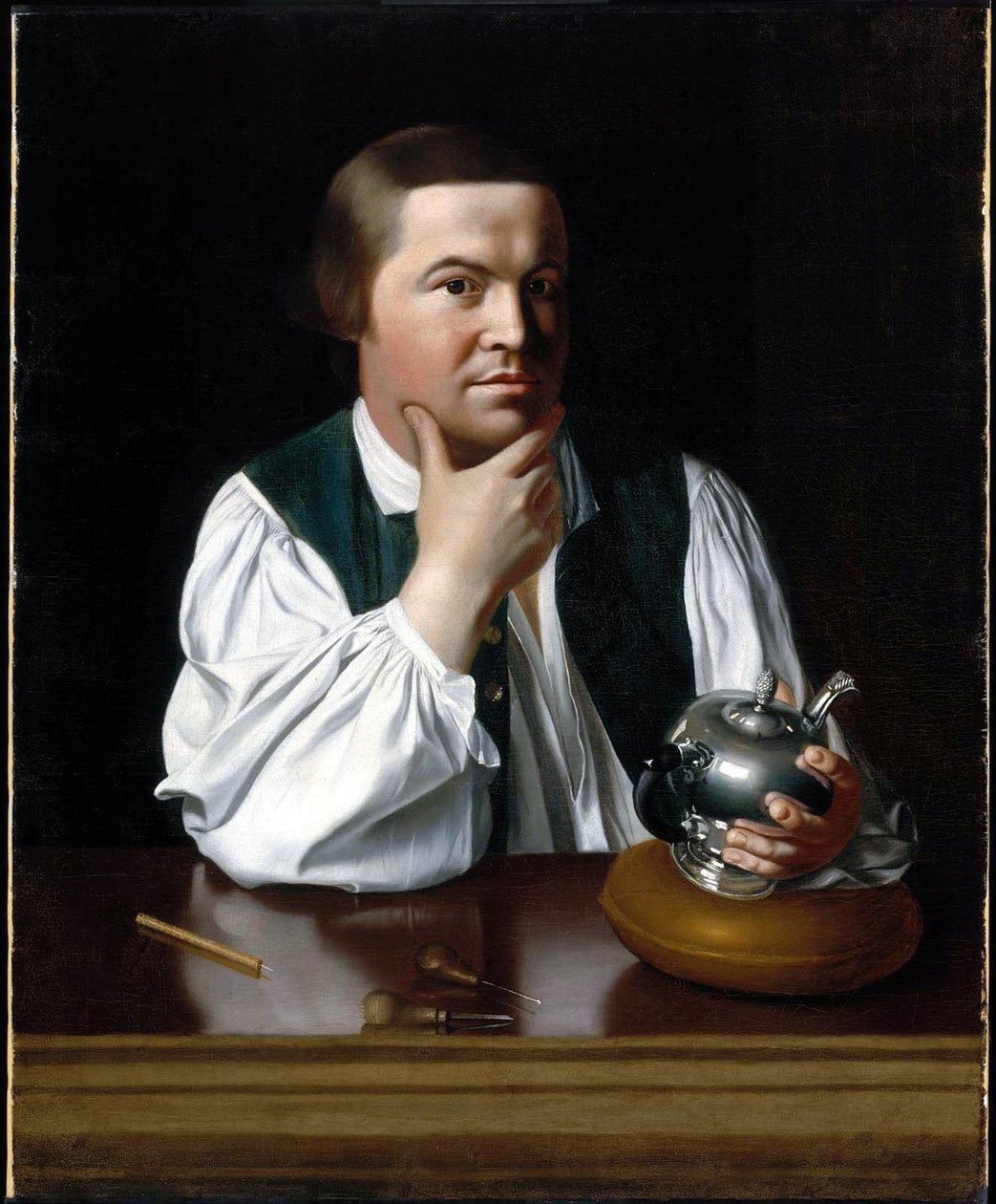 Retrato de Paul Revere de John Singleton Copley