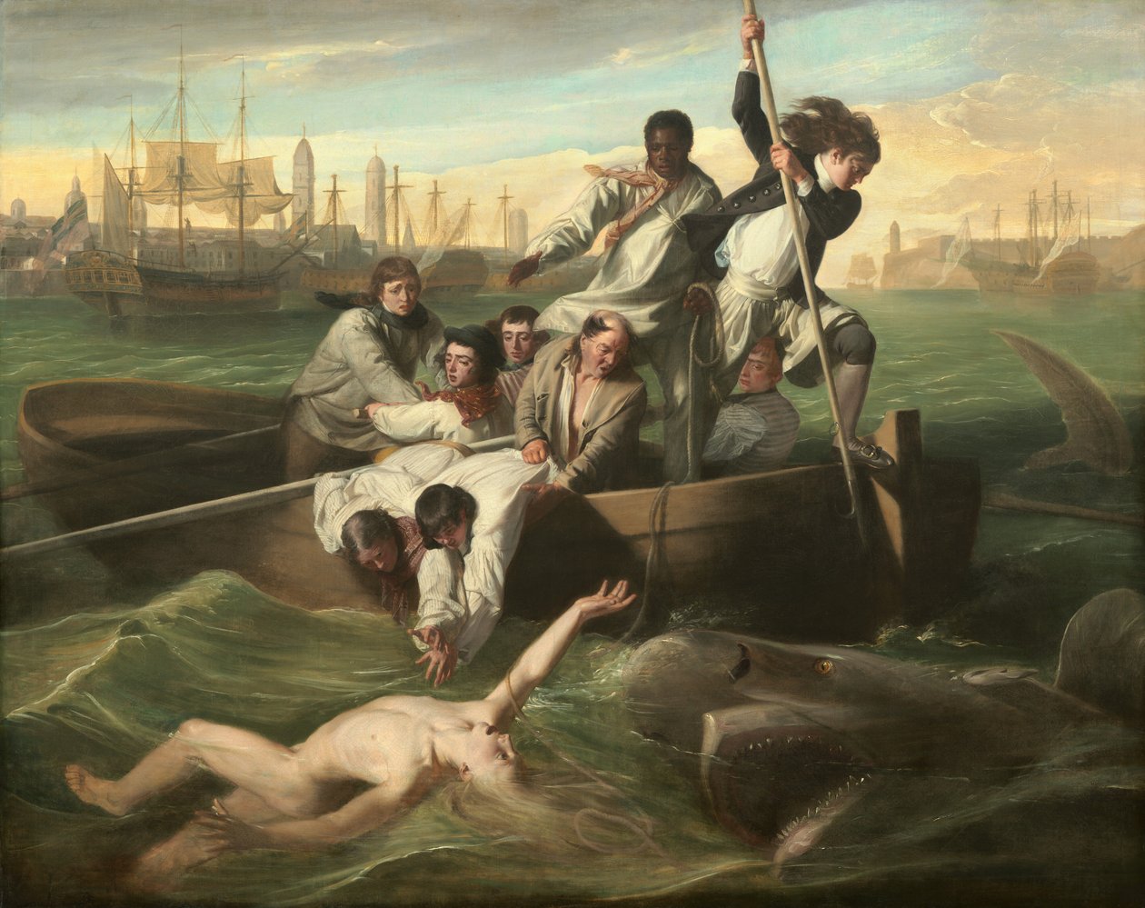 Watson y el tiburón de John Singleton Copley