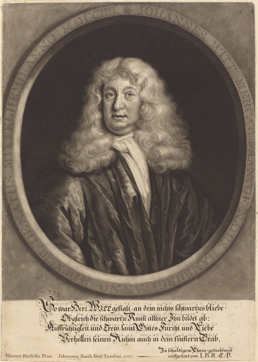 Johannes Witt de John Smith after Werner Hassells