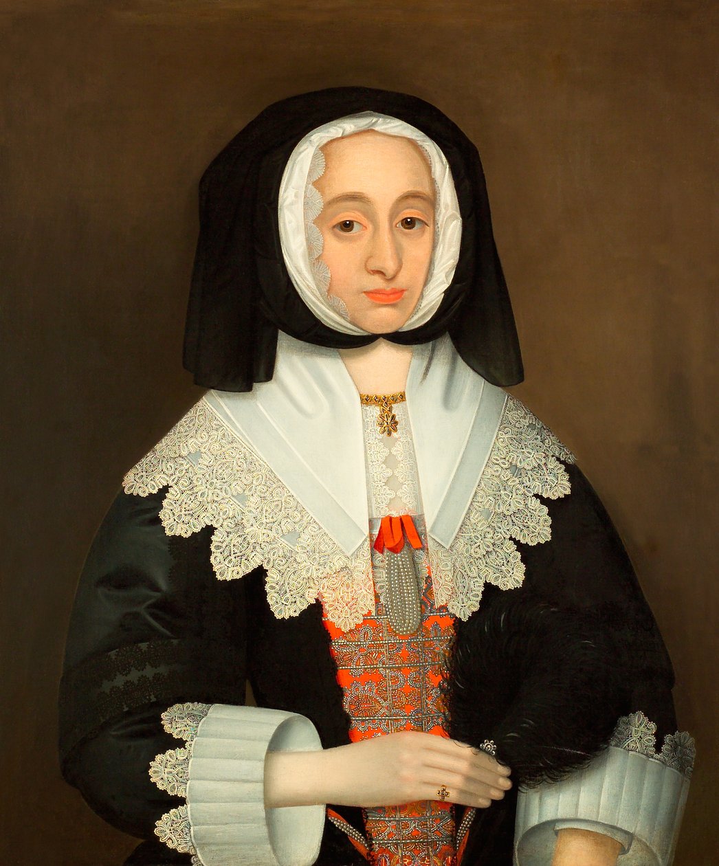 Sra. Lucy Hutchinson, c.1643 de John Souch