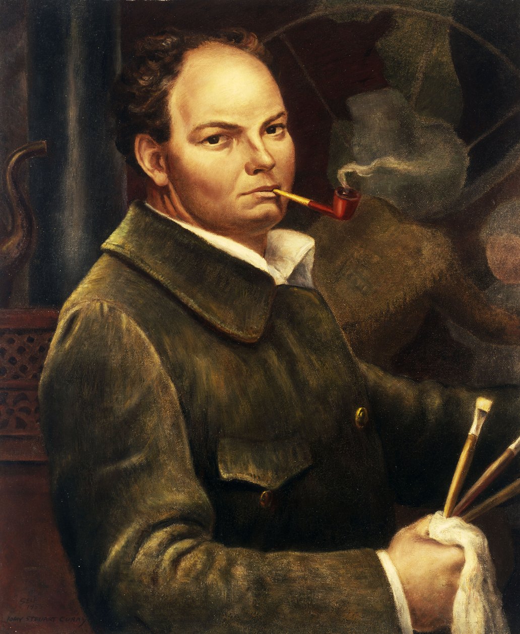 Autorretrato de John Steuart Curry