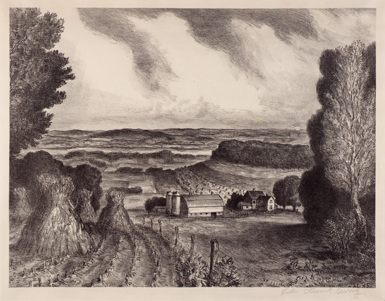 Valle de Wisconsin de John Steuart Curry