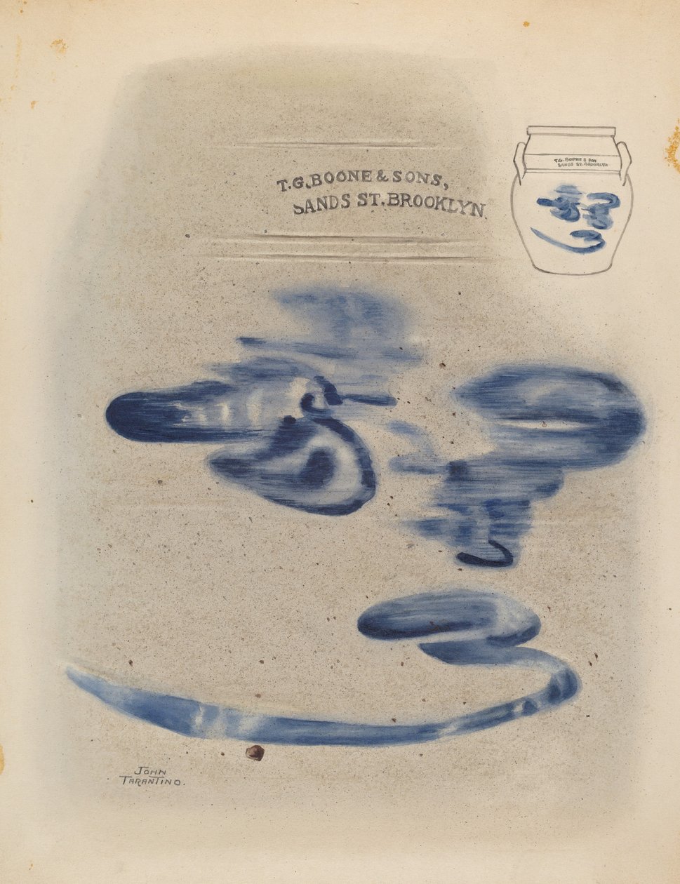 Crock, probablemente 1937-1938 de John Tarantino