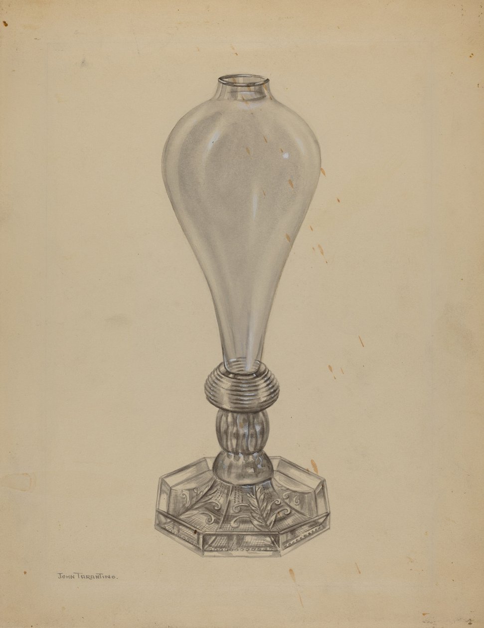 Lámpara, c. 1936 de John Tarantino