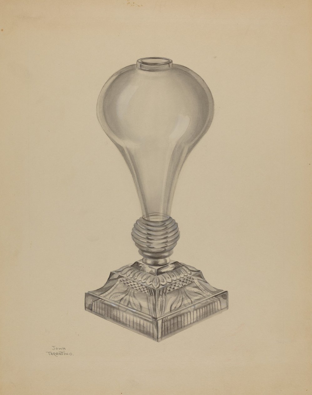 Lámpara, c. 1937 de John Tarantino