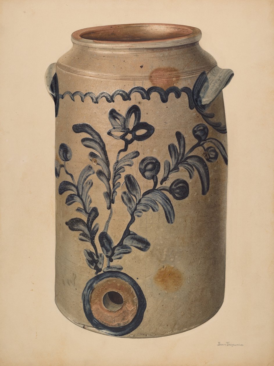 Enfriador de agua, c. 1940 de John Tarantino