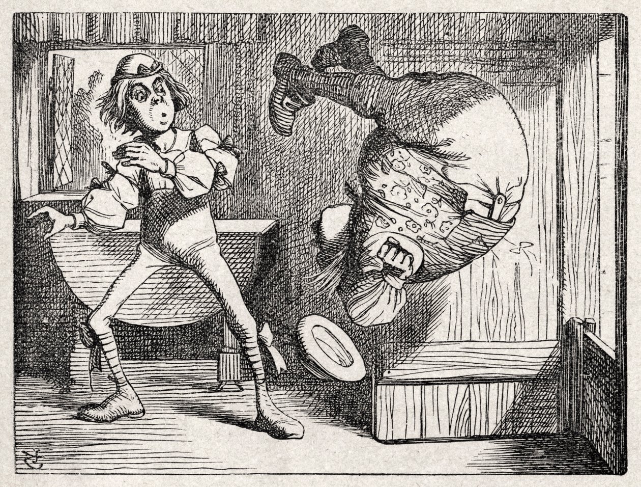 Padre William y el de John Tenniel