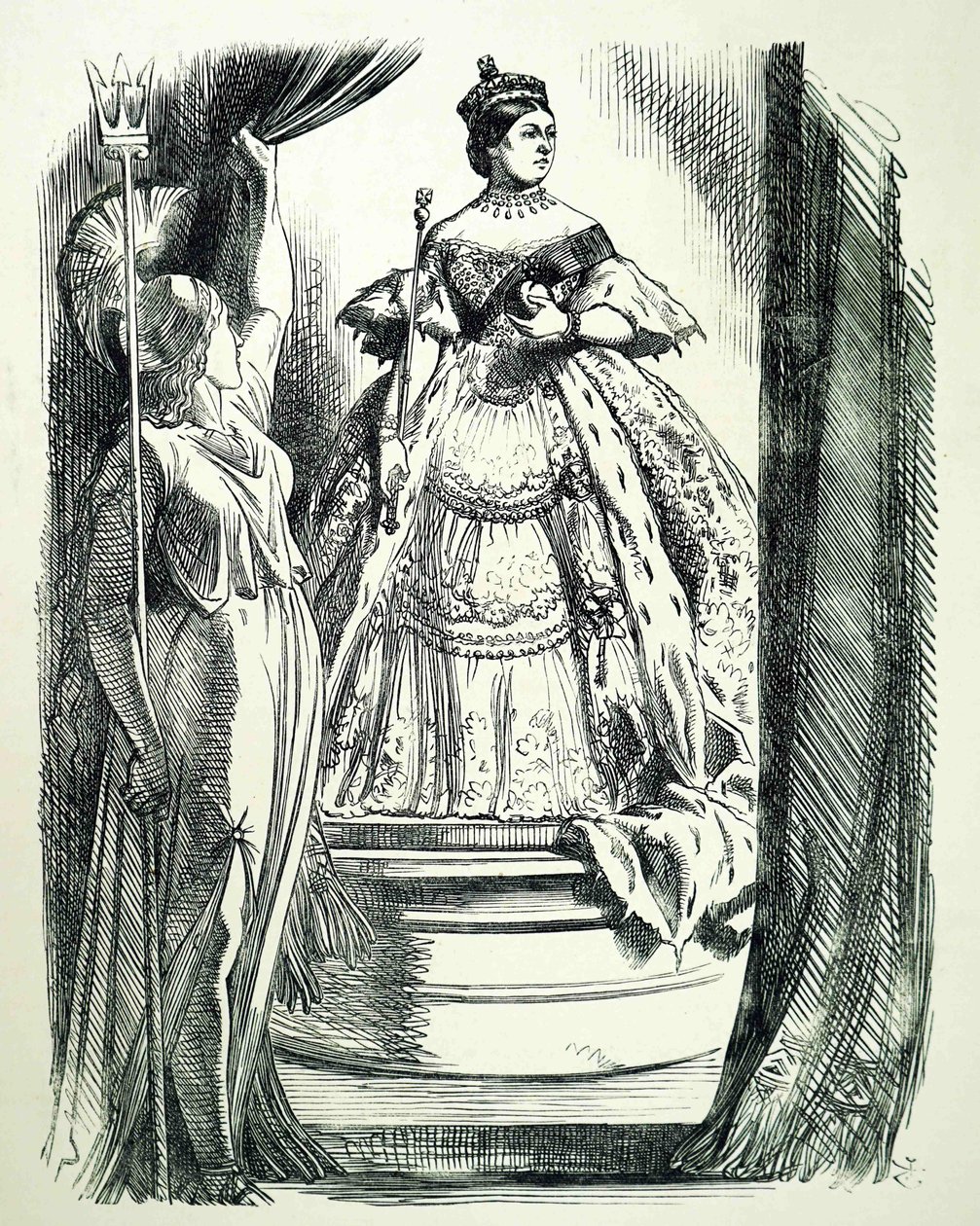 Reina Victoria de John Tenniel