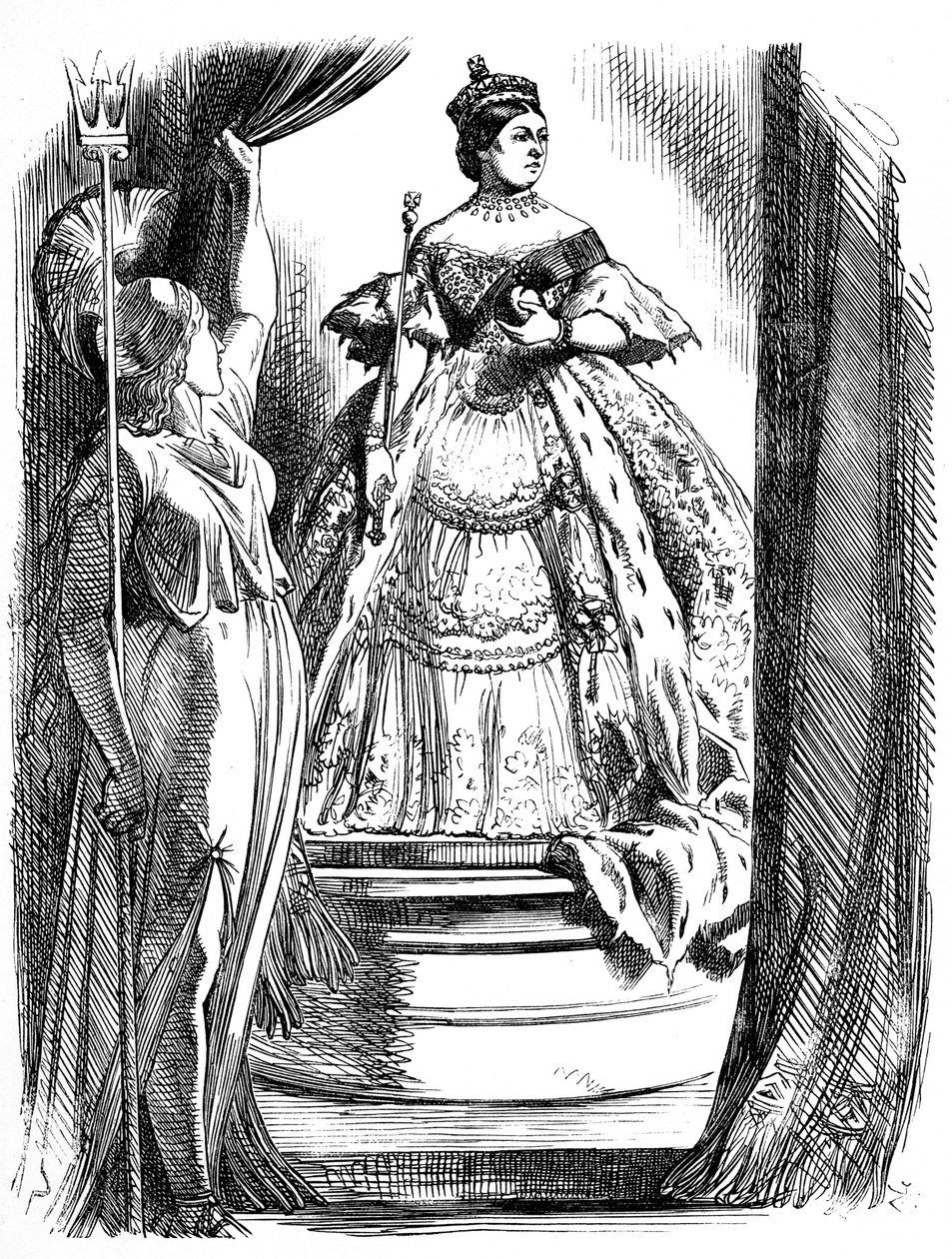 Reina Victoria de John Tenniel