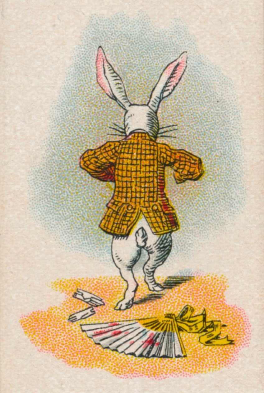 El Conejo Huyendo, 1930 de John Tenniel