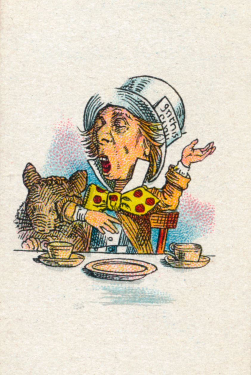 Brilla, brilla, dijo el Sombrerero, 1930 de John Tenniel