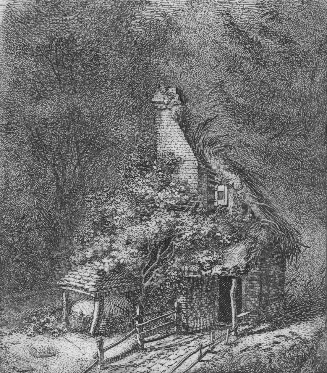 En Clandon, Surrey de John Thomas Smith