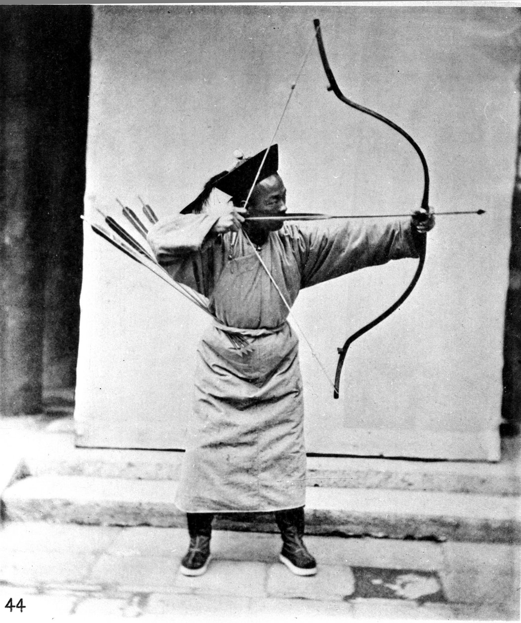 China, arquero, c.1870 de John Thomson