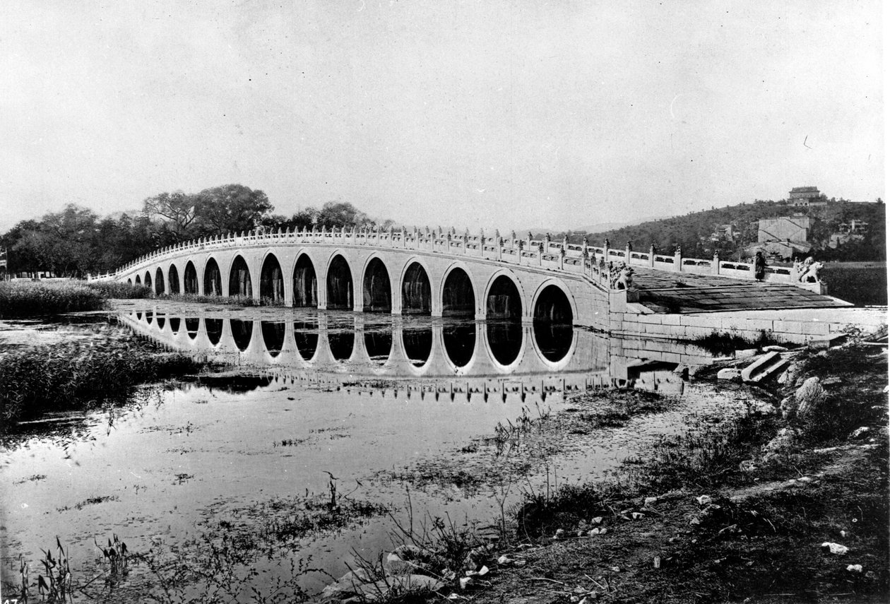 China, puente, c.1870 de John Thomson